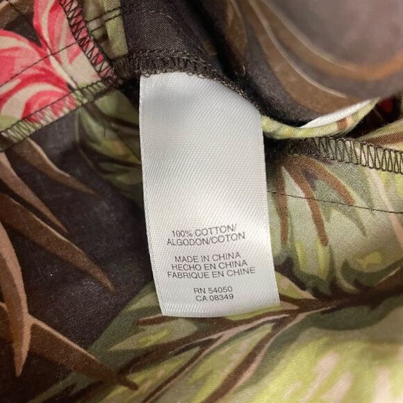 NWT Jones New York Signature Woman Palm Springs Button Down Shirt Size 1X - Picture 8 of 8